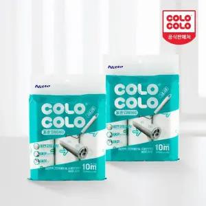고로고로 표준 돌돌이 테이프 클리너 리필 3입X2개 (10m)