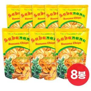 필리핀 사바나나 바나나칩 100g x 8봉