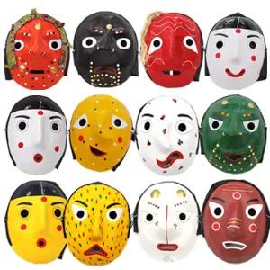 수공예 종이 전통탈 탈춤 한국가면 양반 하회탈