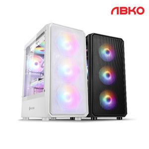 앱코 NCORE G30 트루포스 미들타워 PC케이스 (화이트)