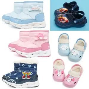 아동부츠 유아부츠 패딩 LED 발광 남아 여아 겨울 방한화 산리오 시나모롤 마이멜로디 헬로카봇 포켓몬스터