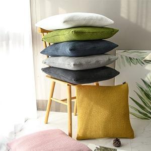 [더스케치]퀼팅 피그먼트 바이오워싱 누빔 방석 쿠션