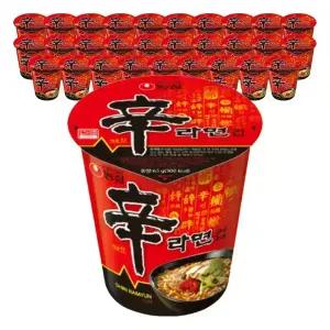 농심 신라면컵 65g, 30개
