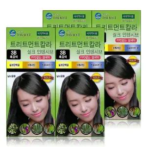 다바찌 트리트먼트칼라 염색약 3B 흑갈색 x 4개