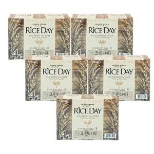 라이스데이 비누 윤 90g x4입 x5개(총20개)