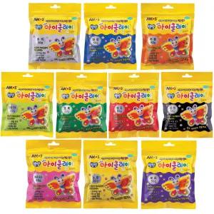 아모스 탱탱 아이클레이 50g 10색 세트