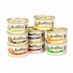 굿프랜드 고양이캔 콤보 85g 24개 1박스 고양이간식 캣츠앤독