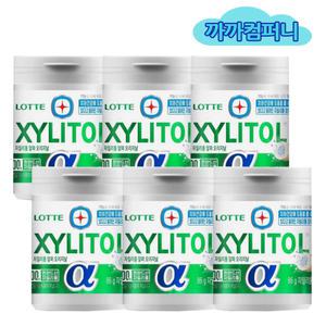 자일리톨 알파 용기 86gx6통