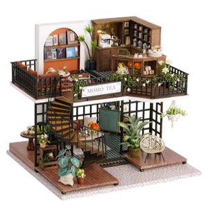 DIY 미니어처 하우스 만들기 중형 [모모의 티하우스] 한글설명서