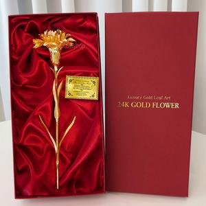 어버이날 스승의날 꽃 카네이션 선물 금카네이션 한송이