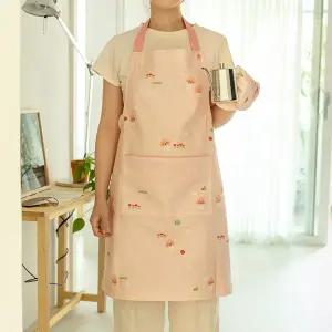 카카오 에이프릴샤워 주방 패브릭 앞치마 장갑 세트