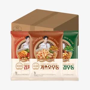 삼립 하이면 10봉+10봉 가쓰오 완도김 김치 우동 얼큰한맛 담백한맛 골라담기