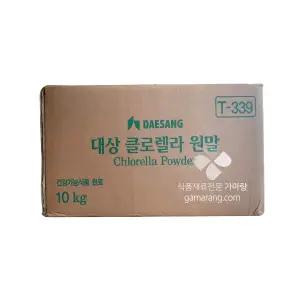 대상 클로렐라 원말 10kg Chlorella Powder 건강기능식품 원료가마랑