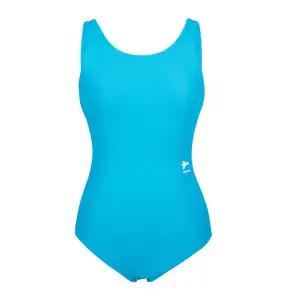 [레노마수영복](하남점)폴리백 브라캡  무상증정 여성 U-BACK 원피스수영복 아쿠아블루 RN-LS2D803-AB