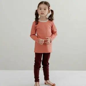 [보리보리/올라베이비]크로플(코랄) 9부 실내복