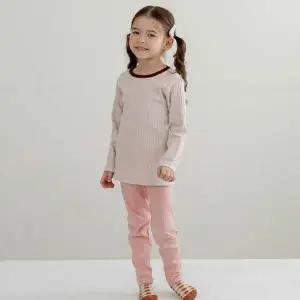 [보리보리/올라베이비]크로플(핑크) 9부 실내복