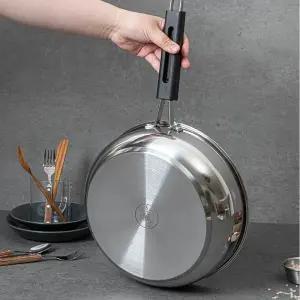 IH 인덕션 후라이팬 볶음팬 28cm 스텐 프라이팬 궁중팬