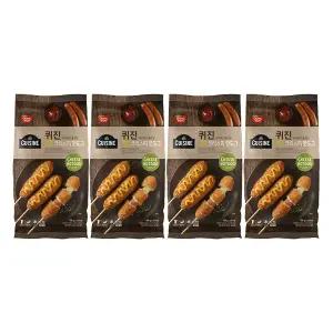 [소비기한 임박] 동원 퀴진 치즈 크리스피 핫도그, 400g, 4개 (총 20입)