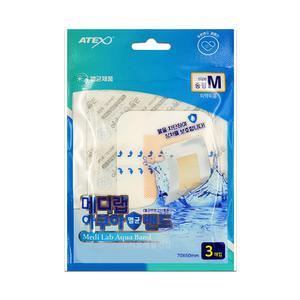 아텍스 메디랩 아쿠아 멸균 밴드 방수밴드 중형 3매입 5개