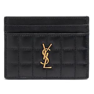 생로랑 퀼팅 로고 카드지갑 742760-AABVP-1000