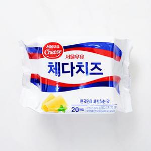 서울우유 체다 슬라이스 치즈 360g