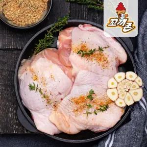 국산 뼈없는 순살 닭다리살 정육 2kg(1kg x 2팩)