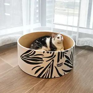 가또나인 NEW 빅써클 리프 고양이 원형 스크래쳐