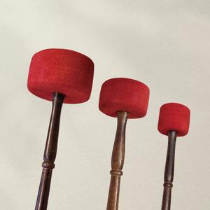 싱잉볼, 공 레드 소프트 양모 해머 / 젠힐링샵