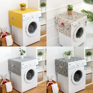 드럼 세탁기 건조기 덮개 김치 냉장고 식기세척기 커버 인테리어 패브릭원단 커버 9종