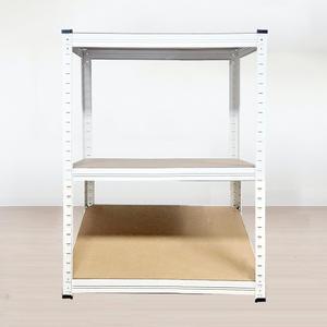 무볼트 앵글선반 FRCW3-849 화이트 3단 철제 조립식 경량랙 베란다 펜트리 진열 800x400x900