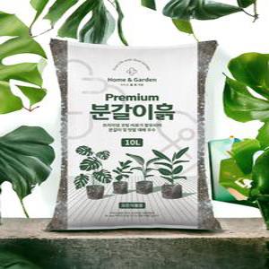 닥터조 프리미엄 분갈이흙10L 몬스테라흙 알보 알로카시아 배양토 고급영양토 화분용 가드닝