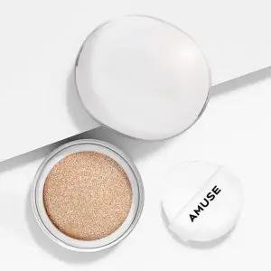 어뮤즈 세라믹 스킨 퍼펙터 쿠션 [본품15g] - 쿠션팩트 파운데이션 매끈 결광 지복합 R
