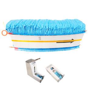 기계 신발 덧신 50켤레 (리필) 블루 파랑색 자동 덧신 착용 기기 전용 SB-WA SB-WB 커버 행사 이벤트