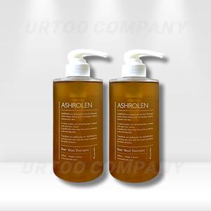 애쉬로렌 맥주효모 단백질 샴푸 약산성 대용량 500ml 2개