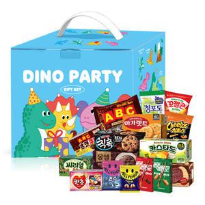 스윗몬 손잡이 종합과자 선물세트 과자세트 공룡 롯데C16