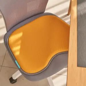 밸런스온 베타젤 시트 핏 L 1개입 (머스타드) / 학생 사무실 캠핑 자동차 차량용 의자 방석