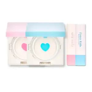 [팩트+립밤]프롬키즈 스킨듀오 세트 유아 어린이 초등 스킨케어 화장놀이 뷰티 선물
