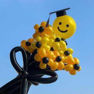 파티아일랜드 졸업 꽃다발 DIY 세트 요술 풍선 풍선꽃다발 졸업식