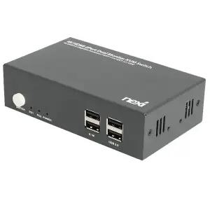 HDMI 듀얼모니터 KVM스위치 NX-K7402KVM-DUAL NX1185 [H@lu]