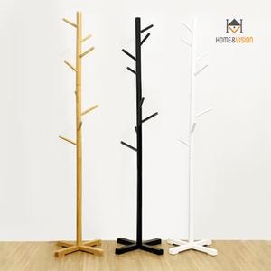 조립식 원목 나무 옷걸이 행거 스탠드