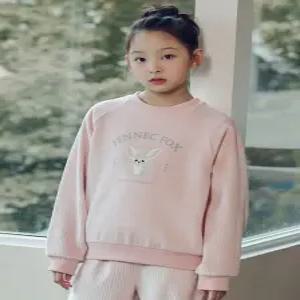 MKE4TR2003 여아) 테마 멸종위기동물 본딩 골벨로아 스웨트셔츠