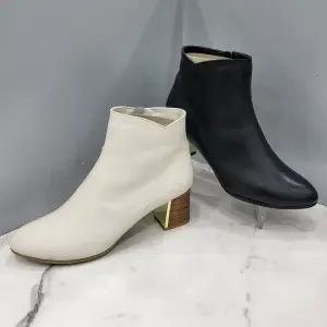 [탠디]121511 여자 세미 앵클부츠 여성 소가죽 펌프스 6CM 데일리 부츠 J_SC