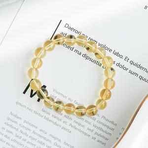 황수정 크리스탈 심플 원석팔찌 8미리 파워스톤 천연석