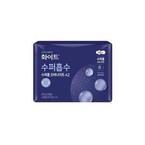 [화이트] 수퍼흡수 수퍼롱 오버나이트 8P