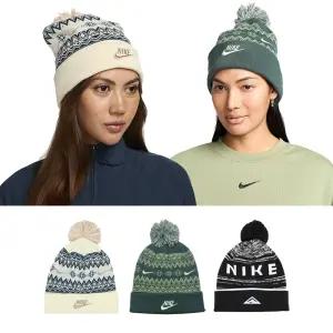 나이키 방울 비니 겨울 썰매장 스키장 털모자 귀여운 방한모자