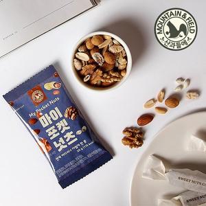 [산과들에][바로배송][산과들에] 하루견과 마이포켓넛츠 20gx50봉