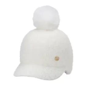 [엘르골프] 세이브존01 여성 귀달이 방울 니트 캡 모자 6K87405-220 (S29979402)