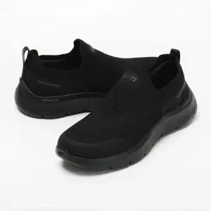 스케쳐스 운동화 고워크 플렉스 여성 슬립온 블랙 124840BBK