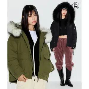 [라이프워크] 여성) 라독 야상 숏 다운 점퍼_LW224DJ715