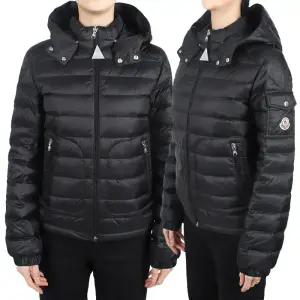 몽클레어 여성 로고 다운 패딩 블랙 성인사이즈 1A00050 597YF 999 12-14Y